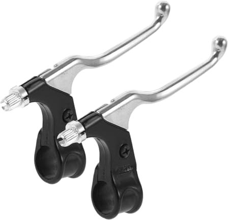 VANZACK 2stücke Aluminium Bremshebel Faltbar Leicht Langlebig Für Mountainbike Und Rennrad Kurze Reichweite Fahrradbremshebel Robust Ersatzteil Zubehör