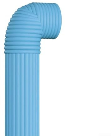 2 m Schaumstoff-Isolierband für Winter-Rohrschutz, für den Außen- und Heizkörpergebrauch (blau)