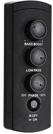 Wayfadacc Régulateur de son pour caisson de basses automobile avec installation rapide - Contrôleur de son portable pour voiture - Facile à utiliser - Passionné de son de voiture