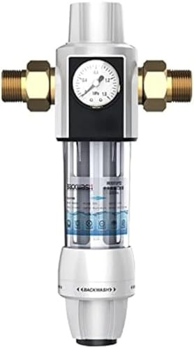 Filtre à Eau pour Toute La Maison - Filtre à Sédiments, Filtre à Eau pour évier, Précision De Filtration De 40 à 60 Microns, Système De Filtre à Eau pour to, 3/4 Male Thread