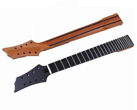 Gitarrenhals E-Gitarre Ahornhals 8 Saiten 24 Bünde DIY Teile