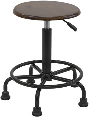 Studio Designs 13307 Retro Stool, Rustic Oak,19 W x 19 D x 26 H