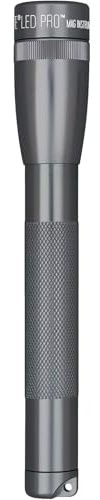 Mini Maglite Pro LED Taschenlampe 2x AA Batterien - Grau