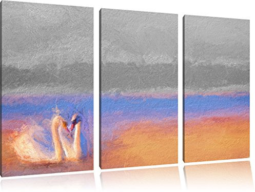 Rugiada su rosa-fiore rosa rossa immagine tela pittura su tela 120x80, Immagini XXL completamente incorniciato con grandi cornici di cuneo, stampe d'arte sulla foto parete con telaio, più economico di pittura o un dipinto a olio, non un ma