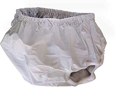 Wasserdichter pvc-schal für inkontinenz, Flexibel und waschbar, Wiederverwendbar, Geschlossenes design, Weiß, Größe 12 (100-115 cm taille), Unisex