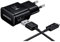 Samsung - Chargeur Rapide Secteur USB type C - Noir (Version d'import Europe)