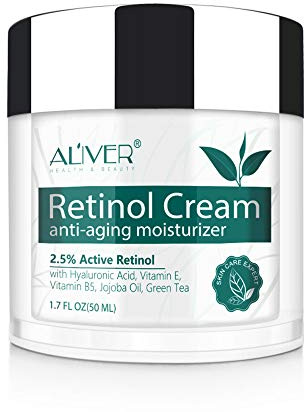 Gesichtscreme, Retinol-Creme, Feuchtigkeitscreme für das Gesicht, Gesichtscreme für Frauen,Gesichts Nacht- und Tages-Feuchtigkeitspflegecreme