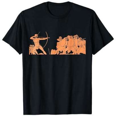 La Odyssey Homer Odysseus dispara la flecha Camiseta