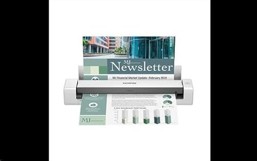 BROTHER DS740DTK1 Portable Document Scanner 2-Sided SCAN