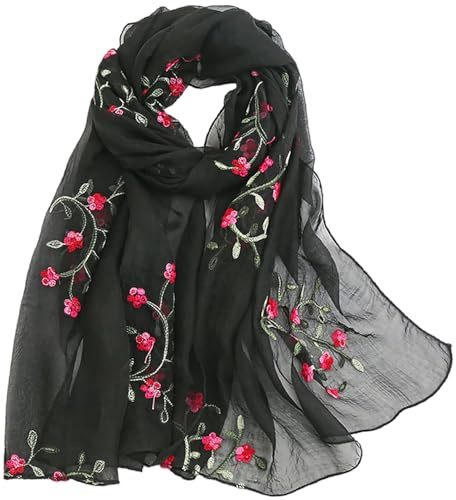 prinfantasy Schal Damen Festlich Stola Elegant Schals für Hochzeits Kopftuch für Abendkleid Festliche Kleider Multifunktionstuch Tuch