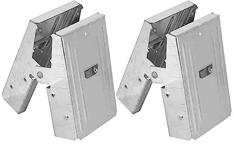 Tomotato Supports de Chevalet de Sciage 2 Pièces, Supports de Chevalet de Sciage Robustes Kit de Présentoir de Chevalet de Sciage Accessoires pour Outils de Travail du Bois