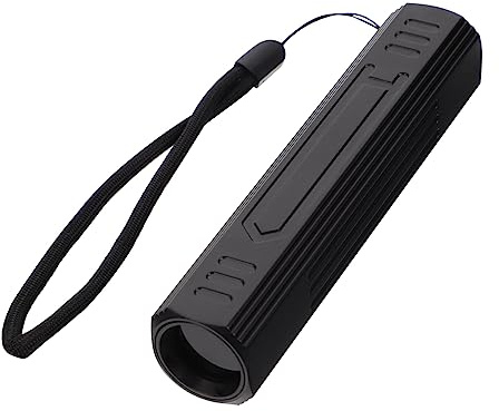 OSALADI Torcia in Lega di Alluminio Batteria 1200mAh IPX45 UV Ricaricabile USB 365nm per Rilevazione Fluorescente Colore Casuale Animali e Macchie