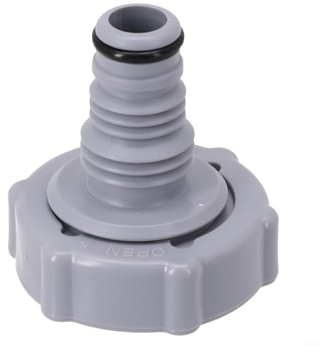 EpheyFIF P6H1419 Drain Valve, 1 pc Drainage Adapter, For Draining Pool Hose Adapter, Hose Pipe Drain Valve Connector