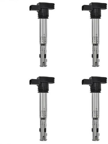 DZSJFGAIS Zündspulen 1/4PCS 06F905115,06F905115A,06F905115B Zündspule Für VW Für Amarok Für EOS Für Golf Für Jetta Motore Zündspule(4PCS)
