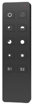 LV-L 0/1-10V Driver dimmerabile LED PWM tensione costante 1CH DC 36V 24V 12V 0-10V dimmer 1 canale 1-10V + segnale dimmer push(R1 Remote)