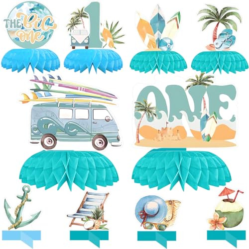 Hawaii partydekoration, Hawaii bordsdekoration bikaka, 3D-festtillbehör sommar pool fest för strandtemafester, Hawaiiansk dekoration, gästpresenter dekoration födelsedagsfest