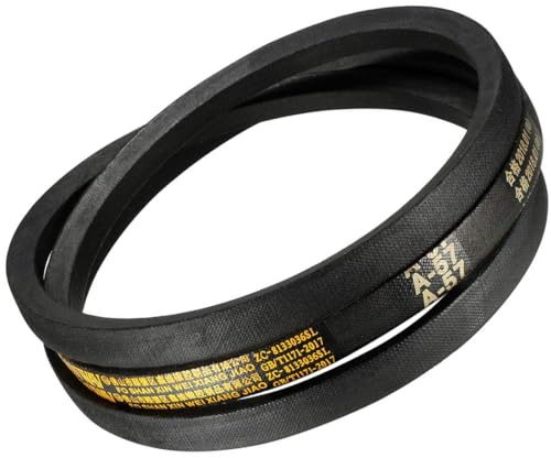 TA-VIGOR A57 Drive Belt 57 Pitch Length 13mm Width 8mm Thickness A-Section V-Belt Neoprene Rubber Transmission Drive Belt Replacement for Automotive Industrial Equipment