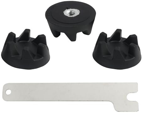 3 Piezas 9704230 Acoplador de Plásticos, Acopladores Repuesto para Batidoras Modelos KSB52, 5KSB5, 5KSB52, Incluye Herramienta Extracción, Piezas para mezcladoras y exprimidoras