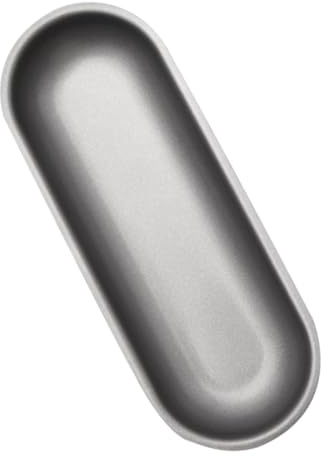 HEMOTON Molde para Pan de Salchicha de Acero Antiadherente Fácil de Usar para Hornear en Horno, Molde para Pan de Hot Dog en Color Plata Adecuado para Cocina Color Color Aleatorio