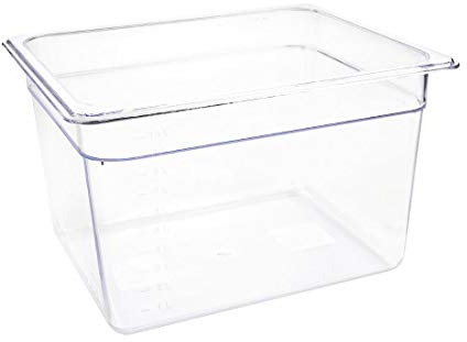 VOGUE U231 contenitore Gastronorm in policarbonato, 1/2 dimensioni