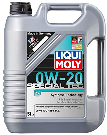 LIQUI MOLY Special Tec V 0W-20 | 5 L | Synthesetechnologie Motoröl | Art.-Nr.: 8421