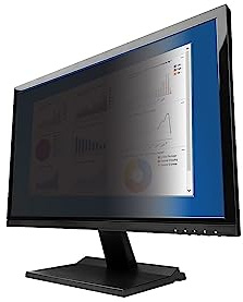 V7 PS23.8W9A2- 2E 23,8 Blickschutzfilter (16:9, 52,73 x 29,64 cm / 20,76 x 11,67 Zoll, matt/glossy, Reinigungstuch, Befestigungslaschen)