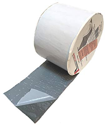 PREMIUM weißes Reparaturband für Pools, Planschbecken, Wohnwagen, Fenster, Dach, Abdichtband wasserdicht selbstklebend wetterfest (Weiss, 5cm breit 10m lang)
