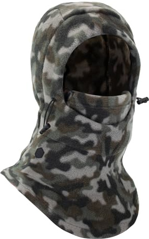 Tough Headwear Winter Balaclava Kapuzenschal - Sturmhaube aus Polarfleece - Extra warme Schalmütze für Damen und Herren - Ski Maske Männer Frauen