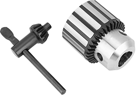 Trapano Mandrino Professionale B18 3-16mm con Mandrino Chiave per Tornio Panca - Robusto e Preciso per Foratura di Precisione in Metallo, Alta Resistenza e Lunga Durata