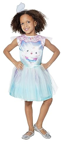 Rubie's officiella Gabbys dockhus Cakey katt tutu klänning, barn maskeradklänning, storlek XXS ålder 3-5 år halloween