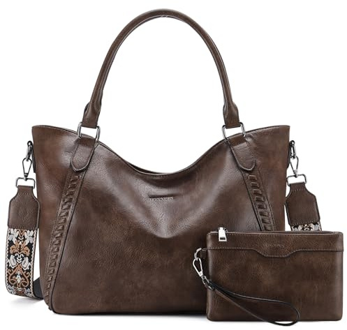 VX VONXURY Handtasche Damen mit Anti-Diebstahl 16,3 L