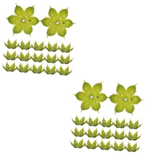 ORFOFE 100stücke Kunststoffblumen Kelche Künstliche Blütenkelche Für Blumen Basteln Für Hochzeitsdekoration Und Tischarrangements Langlebig Und Einfach Zu Verwenden