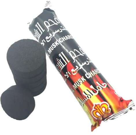 Carbón de leña para asar,Carbón para asar - Carbón de madera natural de combustión rápida - Herramientas para parrilla Briquetas de carbón, carbón en trozos, madera de fruta con bajo contenido de ceni