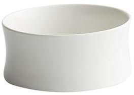 YCCHAH Zuppiera Ciotola di avena in ceramica, ciotola di zuppa for ristorante, ciotola di dessert bianca for insalata, frutta, pasto Zuppiera In Ceramica