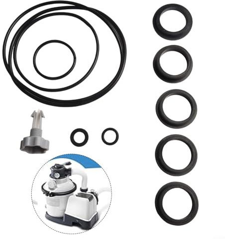 GLFLOW Intex Kit de réparation de joints toriques pour filtre à sable et pompe à air