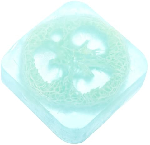 PRETYZOOM Barra De Jabón Exfoliante De Lufa Hecha a Mano 100g Para Cuerpo y Rostro Unisex Limpieza Profunda Natural Para Baño y Ducha