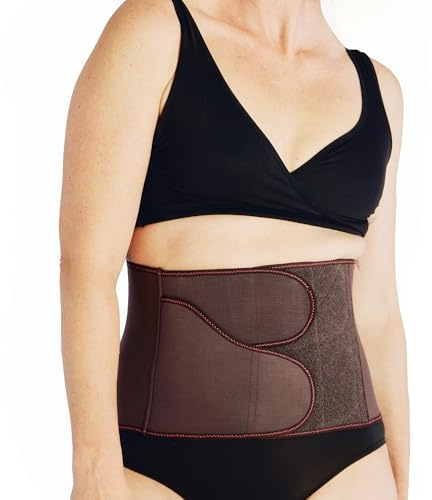 belly Bandit Magband kropp formerad passform mage wrap (extra stor, brun)
