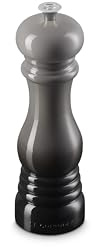 Le Creuset Saltkvarn, ABS-plast, 6,2 x 6,2 x 20,8 cm, keramisk kvarn, flint (grå)