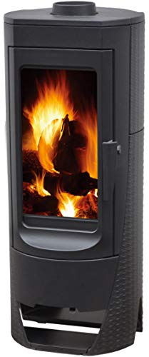 EEK A+ Gusskaminofen Plamen Nera extra Hohe Sichtscheibe - 13kW