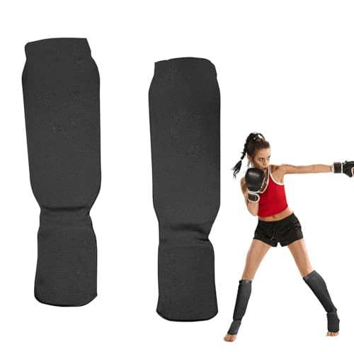 Schienbeinschoner für Kickboxing, Muay Thai, Training, Shin Instep Guard für Boxen, Kampfsport, Sparring, BJJ, Karate, Schienbeinschoner, Kickboxing, MMA Ausrüstung