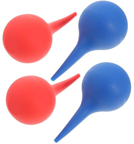 SHERCHPRY 4stücke Ohrreiniger Aus Hochwertigem Gummi Squeeze-birnen Für Sanfte Ohrenspülung Und Praktische Reinigung Leicht Sicher Und Vielseitig Einsetzbar Für Erwachsene Und Instrumente