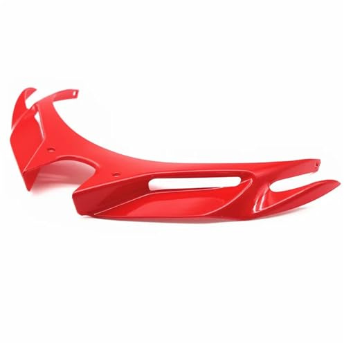 Accessori per Motociclo Adatto per Kawasaki NINJA250 NINJA400 2018-2020 400 Alettone Anteriore ABS per Motocicletta Spoiler per Carenatura Anteriore Anti Collisione Accessori(07040010-Red)