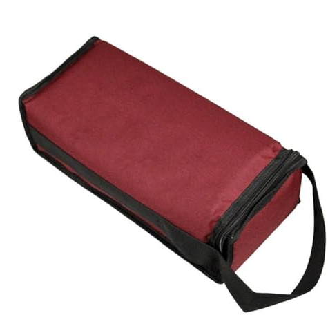 Borsa refrigerante per bottiglie di vino – Borsa in tessuto riutilizzabile di alta qualità | Single Wine Bag, sacchetto per bottiglie di champagne, sacchetto di vino freddo, borsa portabottiglie per