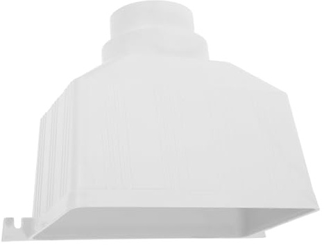 Mipcase Connecteur de Drainage PVC pour Gouttière Carrée et Ignifuge Adapté Aux Descente Gouttiere Extérieures Lévacuation de de Pluie Installation Sans Outils