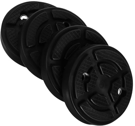 Gogogmee 4 piezas Almohadillas de Goma para Elevador Doble Columna Protección Antideslizante Compatible con Máquinas de Levantamiento Coche