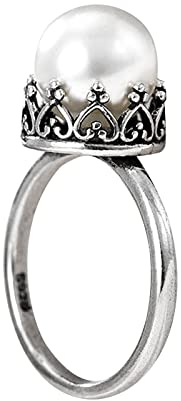 Pärlring för kvinnor modesmycken populära accessoarer ringar set billigt, 5 cm, Metall, Ingen ädelsten