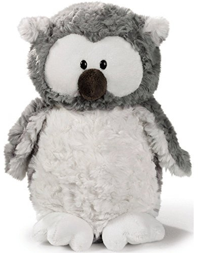 NICI 37958 - Happy Winter Schneeeule - stehend, Plüschtier, 20 cm