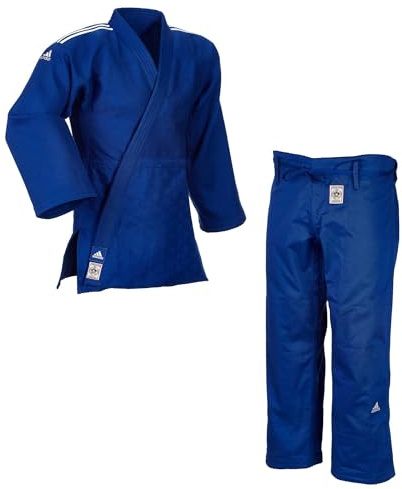 adidas IJF Judo Champion II Blu, Blau, 190 cm