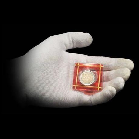 Close Up Münzkoffer (Zaubertrick) - Geldkasten - Magie Trick - für jeden - Hobbyisten, Magier, Zaubertrick-Interessierte