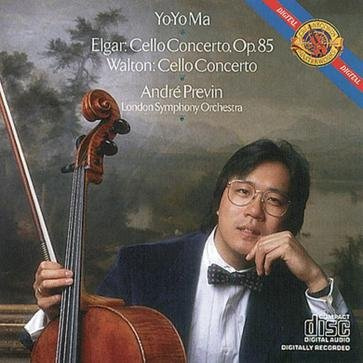 Elgar, Walton: Cello Concertos - Yo Yo Ma - Rare 1985 CBS Edition (Disc made in Japan)